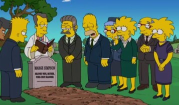 Marge morre em Os Simpsons