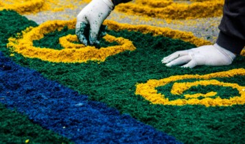 Significado dos tapetes de Corpus Christi