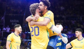 Brasil de vôlei masculino hoje