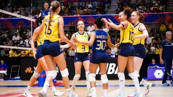 Brasil derrota Japão e está na final da VNL de vôlei feminino