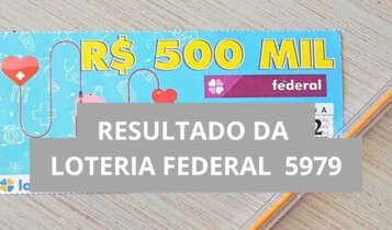 Resultado da Loteria Federal hoje 5979