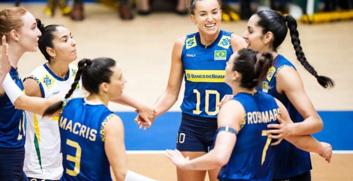 seleções quartas de final de vôlei feminino na VNL