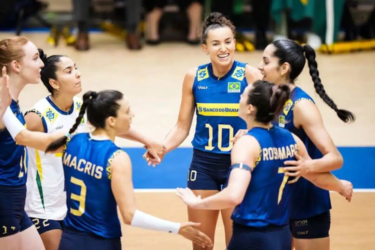 seleções quartas de final de vôlei feminino na VNL