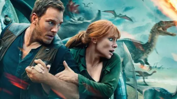 Temperatura Máxima hoje exibe Jurassic World: Reino Ameaçado