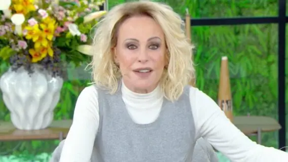 Ana Maria Braga dá bronca em funcionários ao vivo