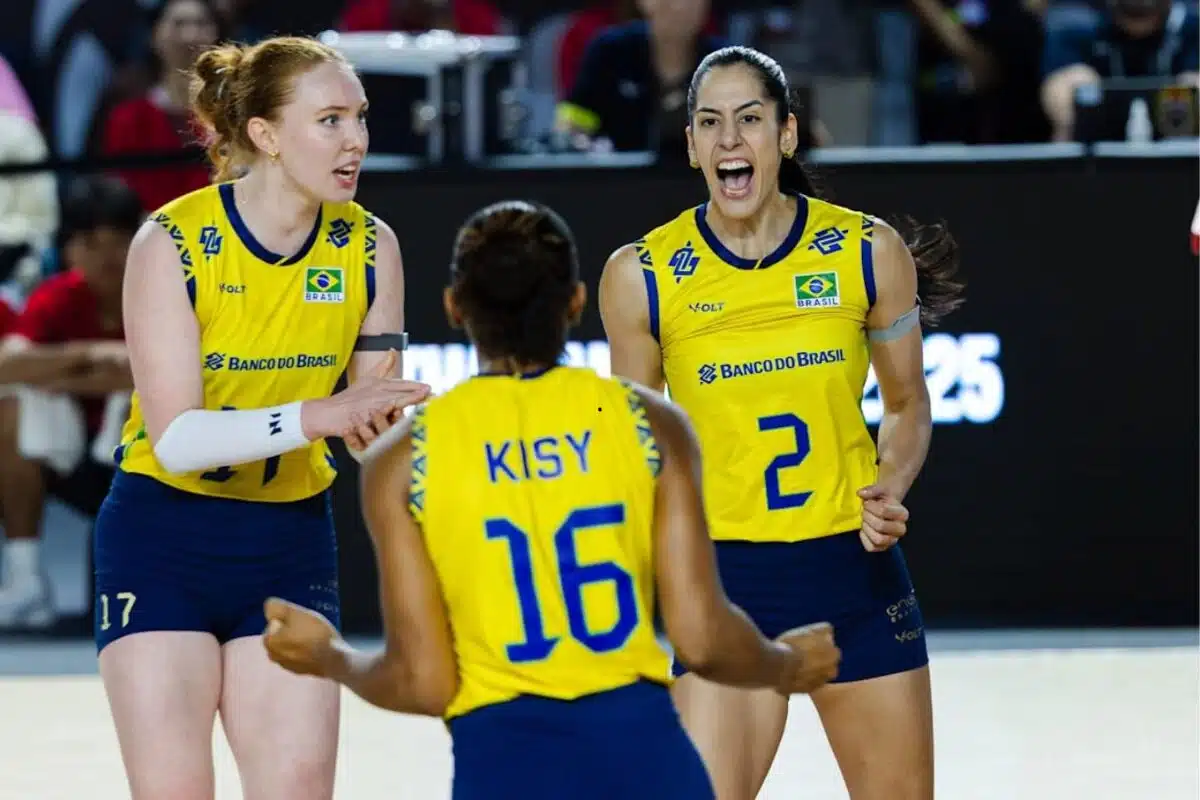 Brasil ⁠no Mundial de vôlei