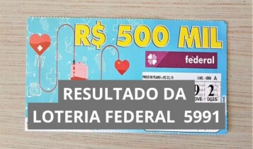 Resultado da Loteria Federal hoje 5991