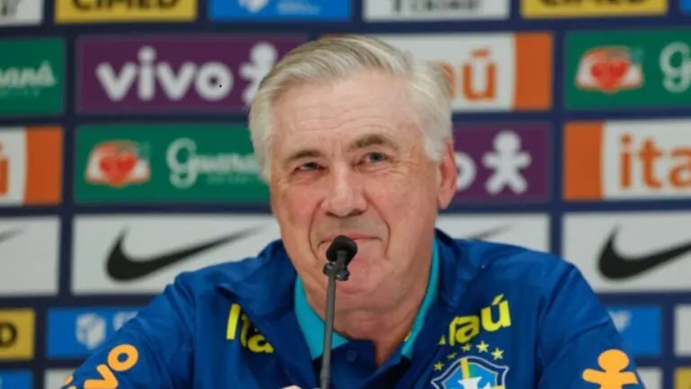 Com Ancelotti, que horas é a convocação da Seleção Brasileira hoje?