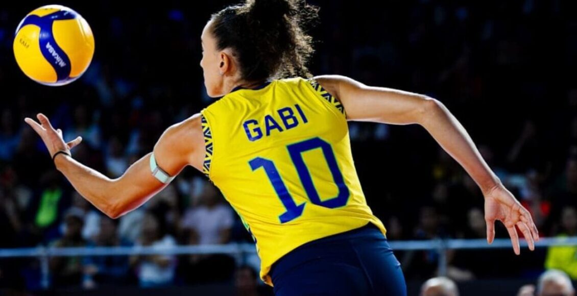 jogo de vôlei do Brasil