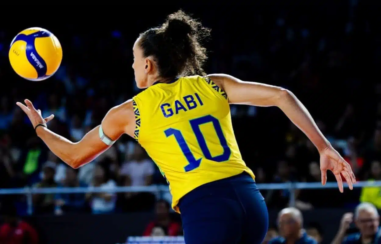 jogo de vôlei do Brasil