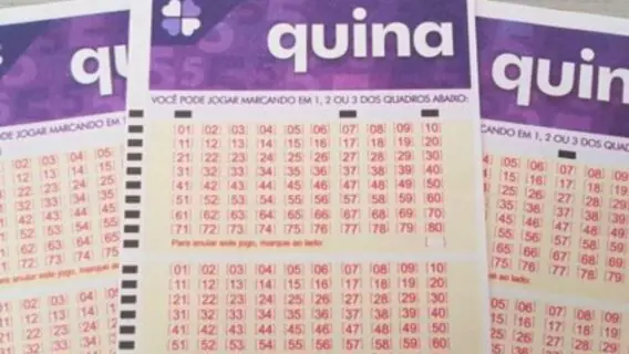 Confira o resultado da Quina 6828 e os ganhadores de terça