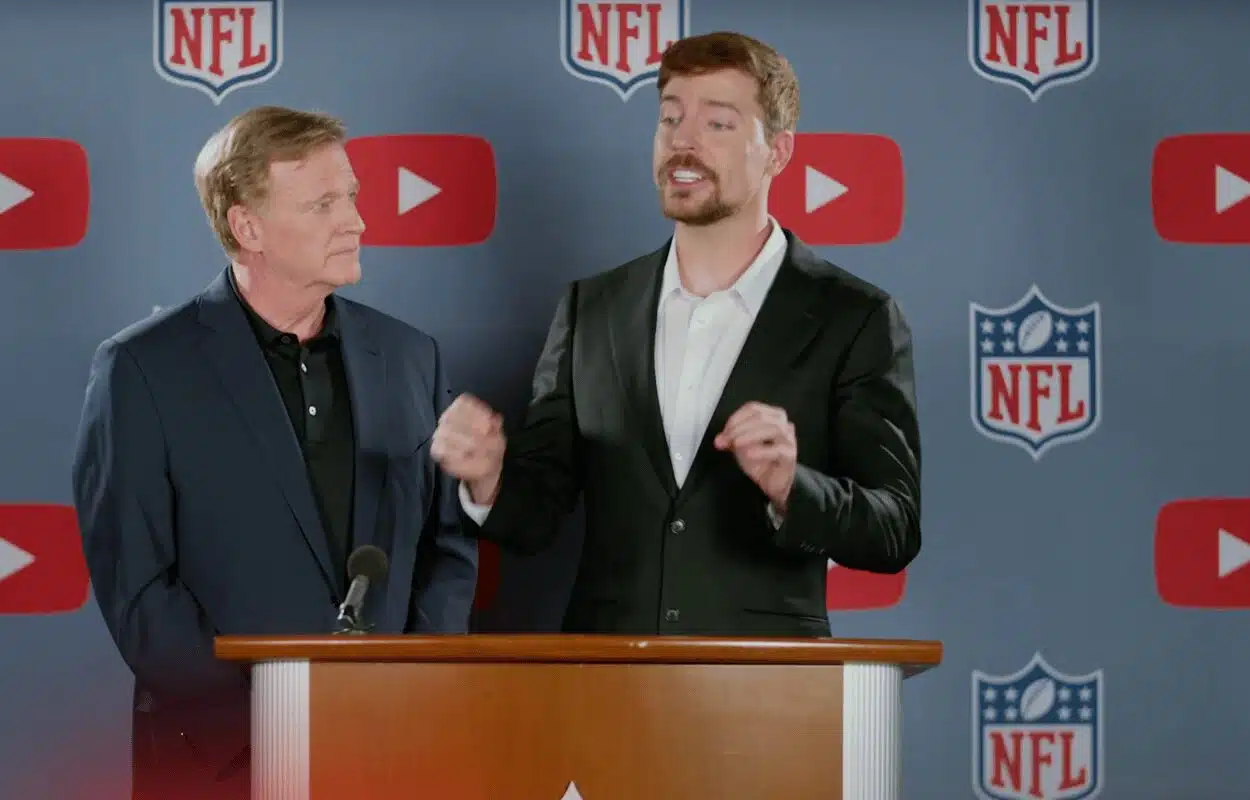 O YouTuber MrBeast comprou a NFL