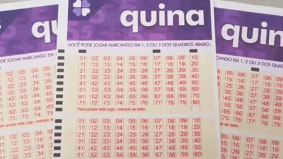 Confira o resultado da Quina 6841 e os ganhadores de quarta