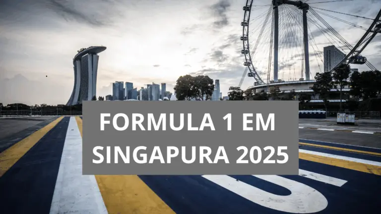 Horário da corrida de Fórmula 1 no GP de Singapura hoje