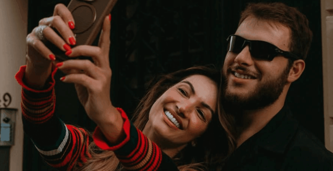 Patrícia Poeta e filho