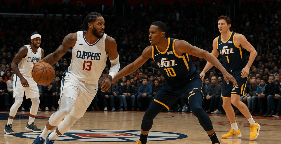 Onde assistir Jazz x Clippers