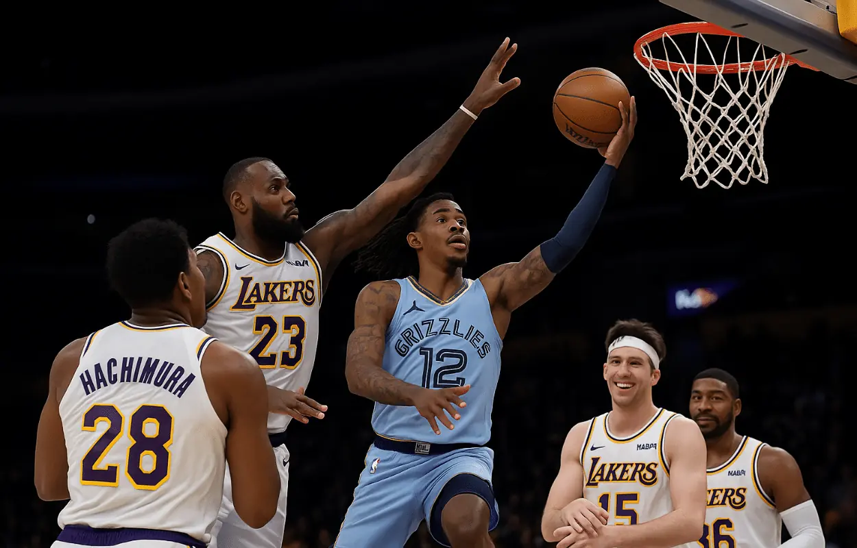 Onde assistir Lakers x Grizzlies