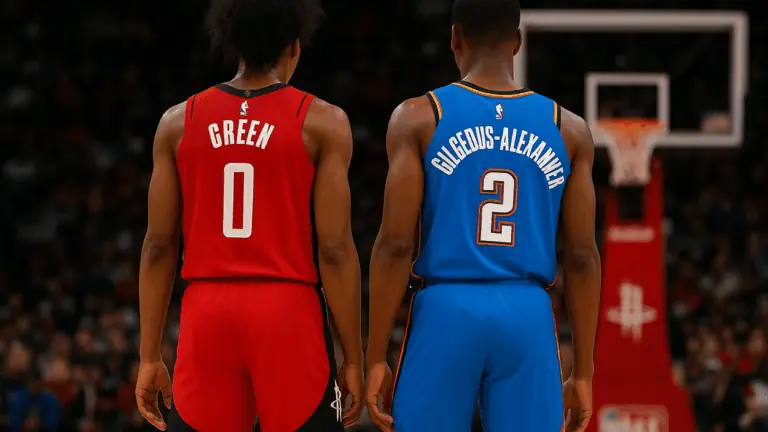 Saiba onde assistir Thunder x Rockets: transmissão da NBA hoje