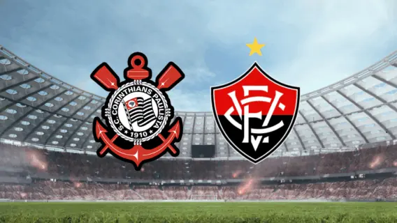 Onde vai passar o jogo do Corinthians hoje x Vitória ao vivo (25/10/25)