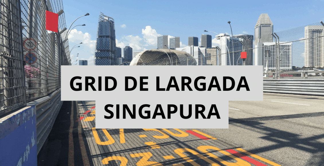 GRID DE LARGADA Pole Position em Singapura