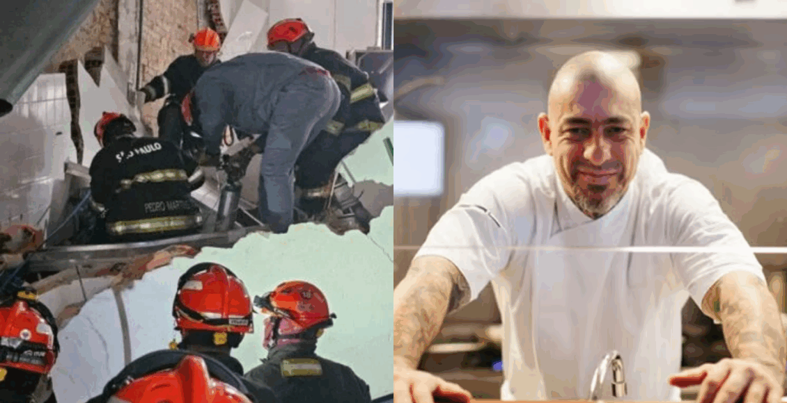 Restaurante do Fogaça que teto desabou