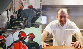 Restaurante do Fogaça que teto desabou