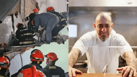 Restaurante do Fogaça em que teto desabou está no guia Michellin