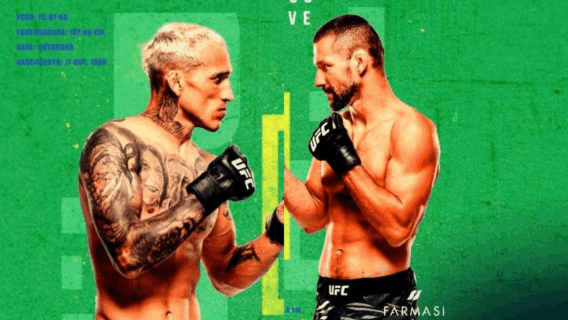 UFC hoje: horário e onde assistir Charles do Bronx x Gamrot no UFC Rio
