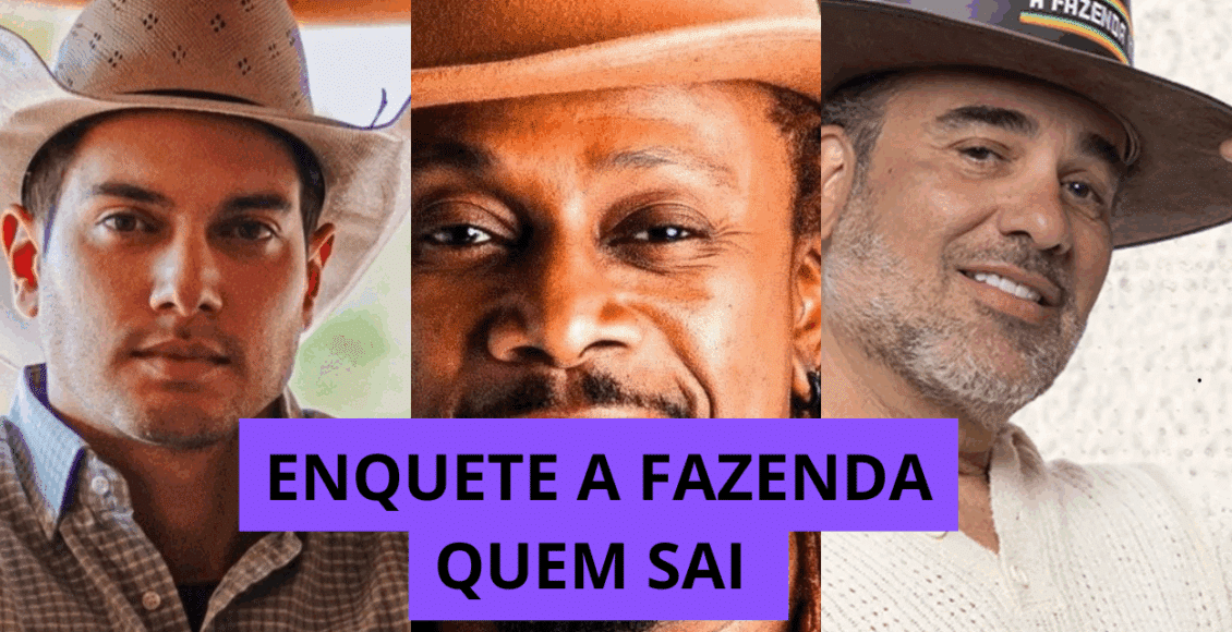 Enquete UOL parcial quem sai de A Fazenda