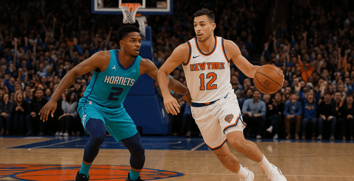 Em qual canal assistir o jogo do Knicks x Hornets