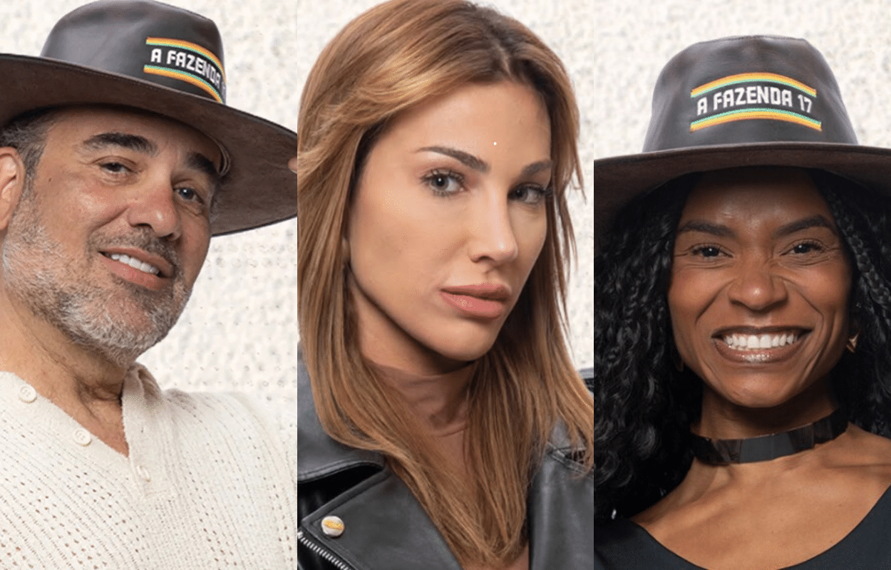 Enquete A Fazenda 2025 quem sai: Fabiano, Maria ou Kathy