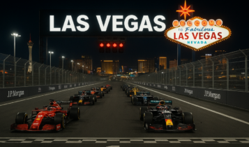 Grid de largada da Fórmula 1 do Las Vegas