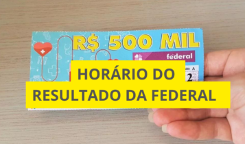 Horário do resultado da Loteria Federal 6017 hoje
