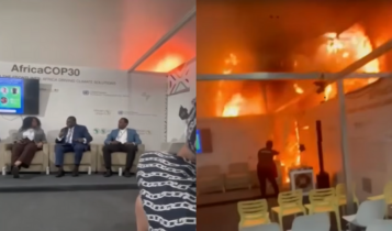 Causa do incêndio no COP30