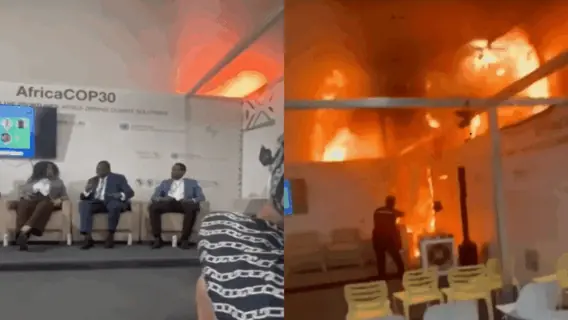 Incêndio no COP30 em Belém: o que causou o fogo?