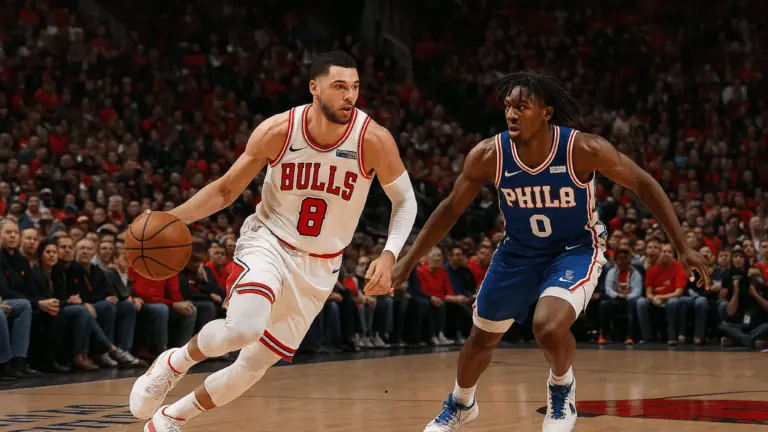Onde assistir Chicago Bulls x 76ers: transmissão da NBA hoje e palpite