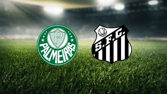 Em qual canal vai passar o jogo do Palmeiras x Santos hoje