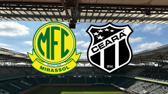 Onde assistir Mirassol x Ceará na segunda (24/11/25)