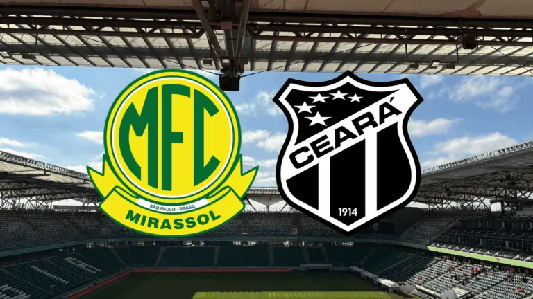 Onde assistir Mirassol x Ceará na segunda (24/11/25)