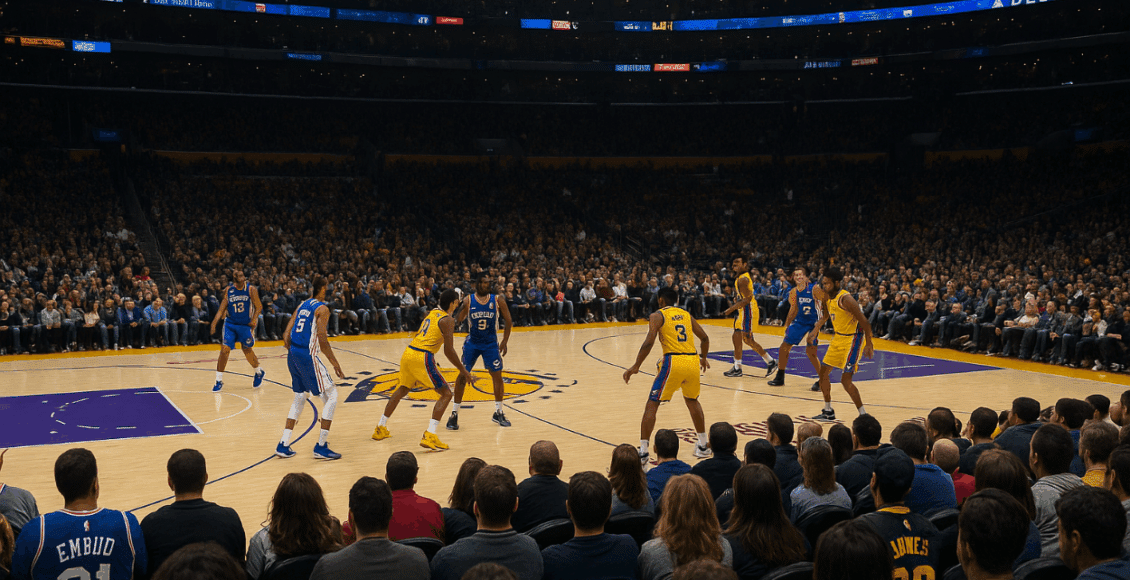 Onde assistir 76ers x Lakers