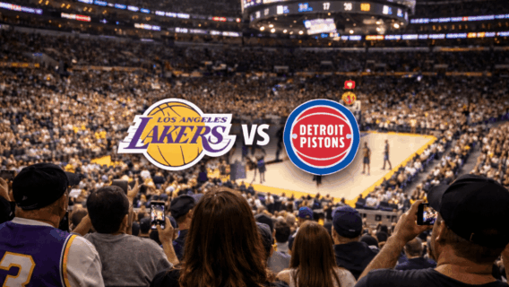Onde assistir Los Angeles Lakers x Pistons hoje e transmissão ao vivo
