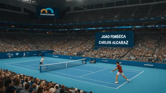 Onde assistir o jogo do João Fonseca hoje x Carlos Alcaraz