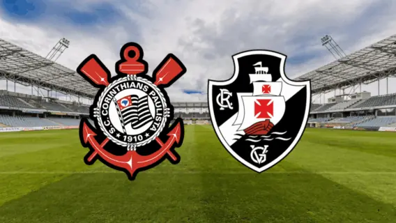 Que horas é o jogo do Corinthians x Vasco hoje ao vivo