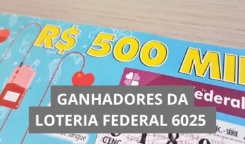 Resultado da Loteria Federal 6025