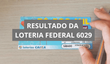 Resultado da Loteria Federal hoje 6029