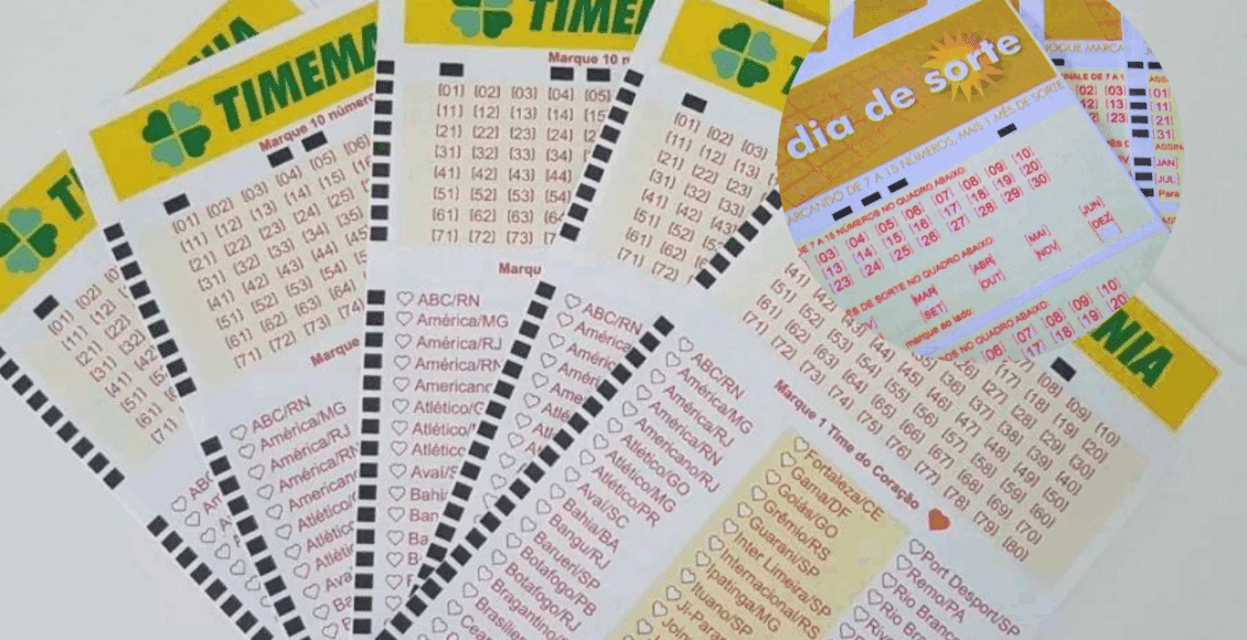 Resultado da Timemania 2331 e Dia de Sorte 1152