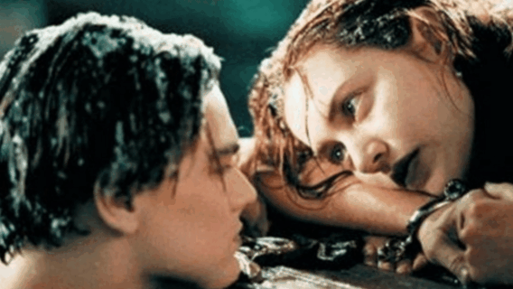 Temperatura Máxima hoje exibe o filme Titanic