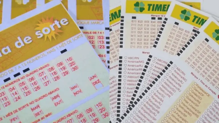 Veja o resultado da Timemania 2336 e Dia de Sorte 1157 de sábado