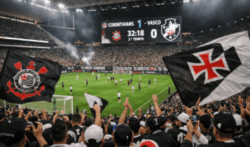 Onde vai passar o jogo do Corinthians hoje x Vasco