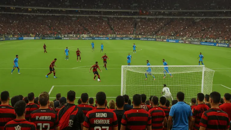 Confira a escalação do Flamengo hoje contra o Pyramids